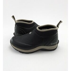 Womens LaCrosse Alpha Meadow 3.5in Black Rubber Work Shoes 656142 Size‎ 7